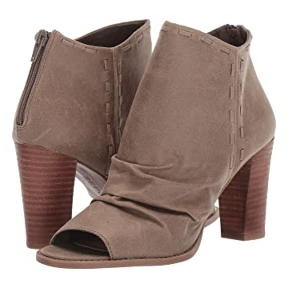 Report Rylo Open Toe Ankle Bootie Sz 9 - Picture 1 of 13